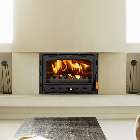 Wood Burning Fireplace Prity AC